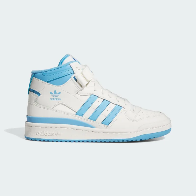 adidas Forum Mid Cloud White Semi Blue Burst “Cloud White / Semi Blue Burst / Cloud White” | IG1434