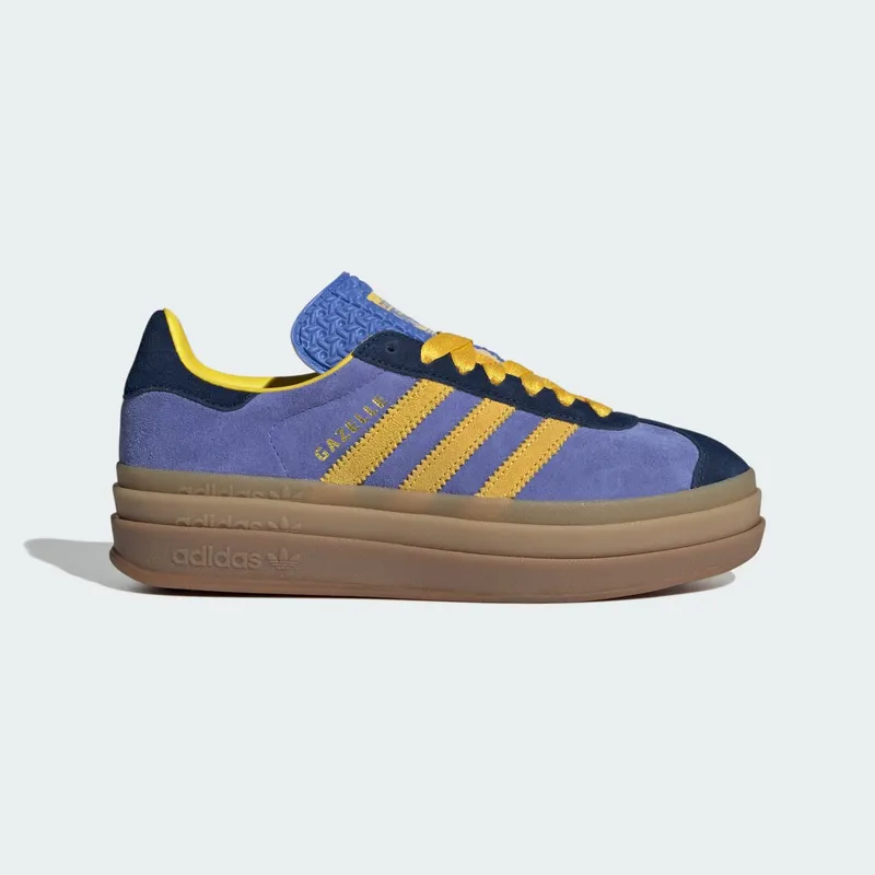 Adidas GAZELLE BOLD Night Indigo / Eqt Yellow / Real Lilac “Night Indigo/Yellow/Lilac” | IH4211