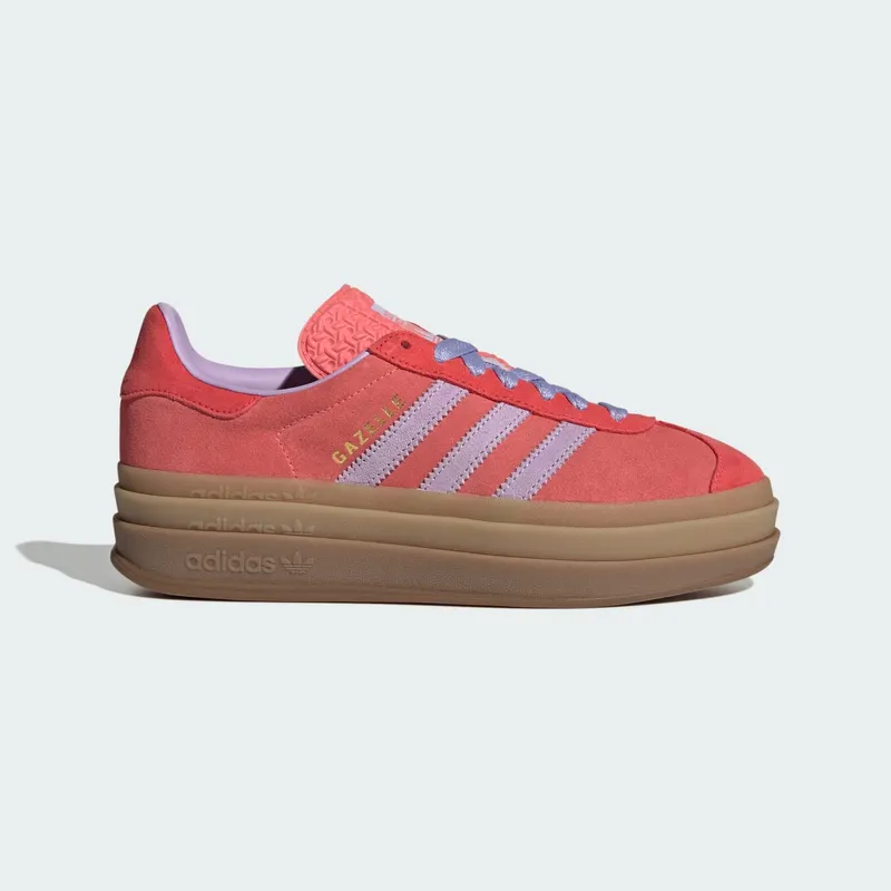 Adidas GAZELLE BOLD Semi Flash Red / Powder Plum / Semi Lucid Red “Flash/Red/Lucid Red” | IH4212