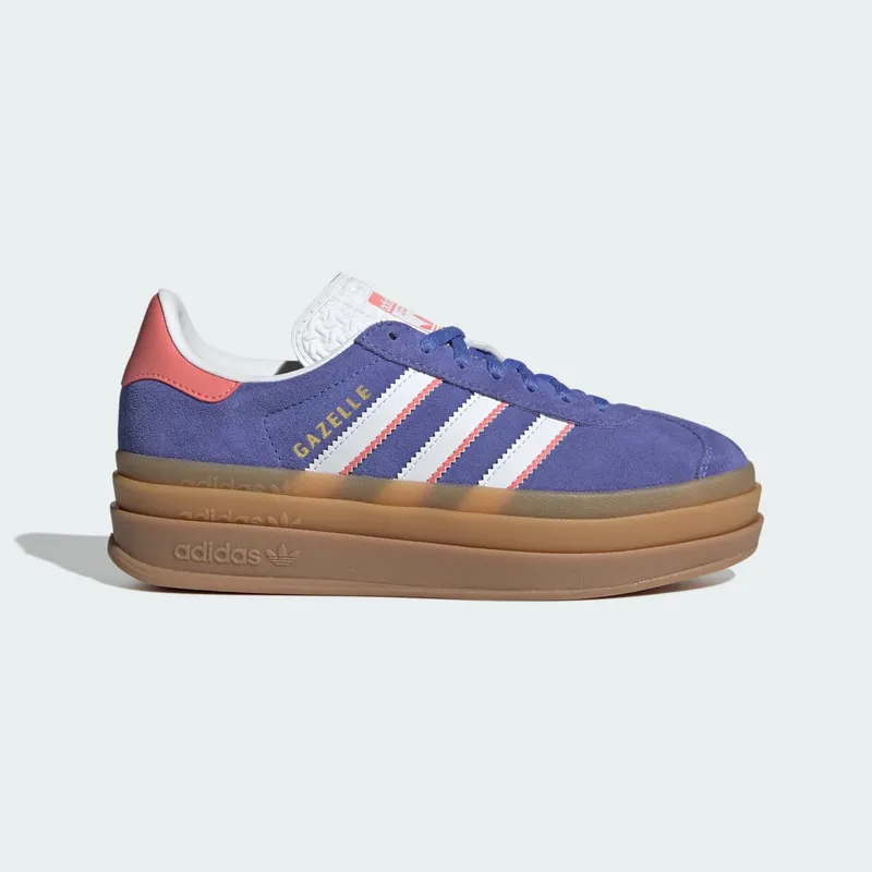 adidas Gazelle Bold Real Lilac White “Real Lilac / Cloud White / Gold Metallic” | IH6454