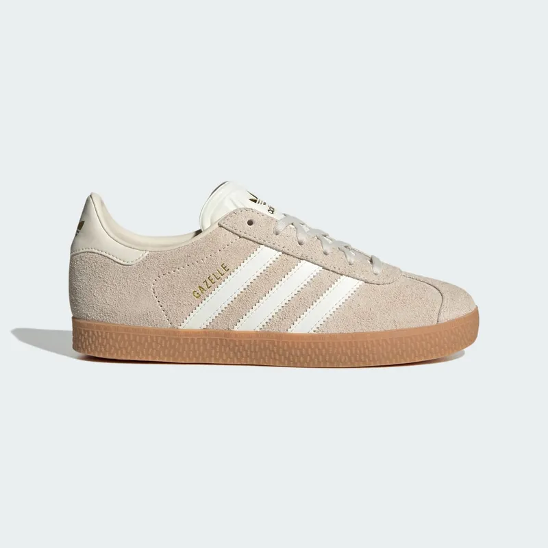 Adidas Gazelle GS “Wonder White Gum” “Wonder White / Off White / Gum” | JQ5535