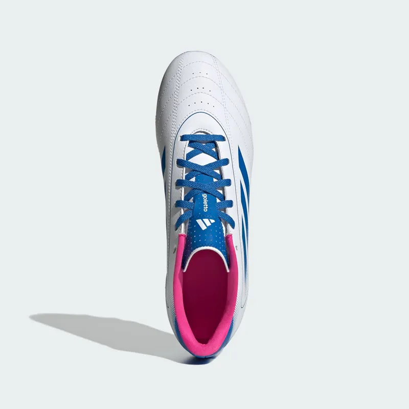 adidas Goletto IX FG/MG White Bright Royal Shock Pink “Cloud White / Bright Royal / Team Shock Pink 2” | IH7703