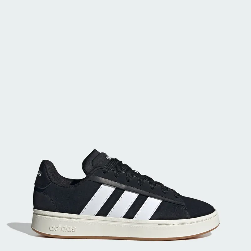 Adidas Grand Court Alpha 00s “Core Black Cloud White Gum” | JR0543