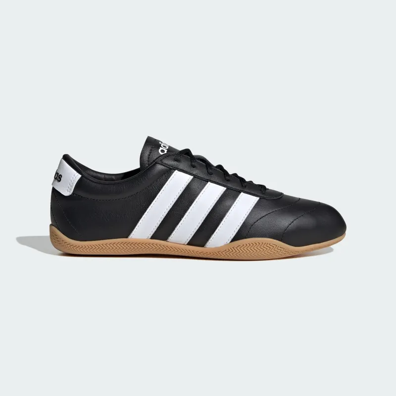 Adidas Grand Court Lo “Core Black Cloud White Gum” | JQ9684