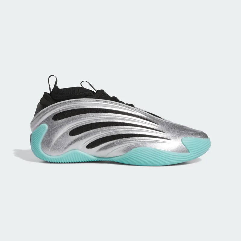 Adidas Harden Vol. 9 “Silver Aqua” “Silver Metallic / Core Black / Flash Aqua” | JS1028
