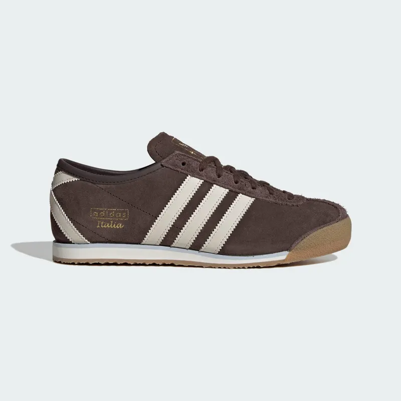 Adidas ITALIA 70s SCHOENEN Dark Brown / Alumina / Gold Metallic | KJ3623
