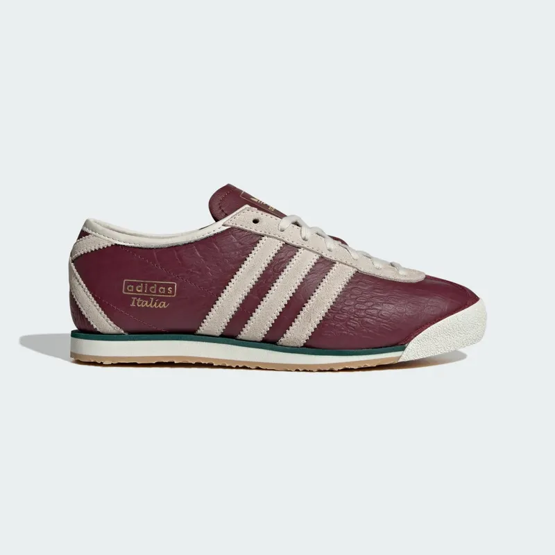 Adidas ITALIA 70s SCHOENEN Shadow Red / Off White / Collegiate Green | KH9286