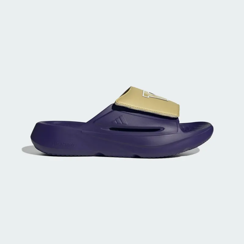 adidas Lightblaze Slide Washington Huskies “Team College Purple / Cloud White / Team Sand” | IH7123