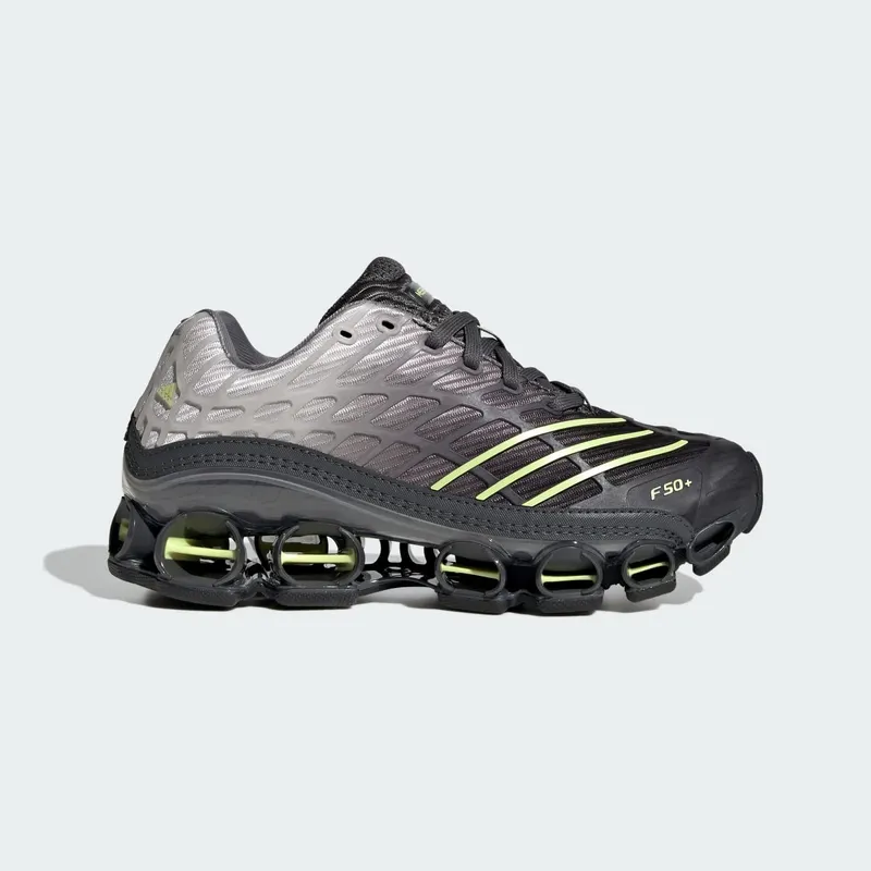 Adidas MEGARIDE F50 SCHOENEN Core Black / Frozen Lemon / Grey Six | KK2480