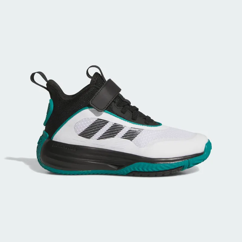 adidas Ownthegame 3.0 Cloud White Core Black Pure Teal | JQ7940