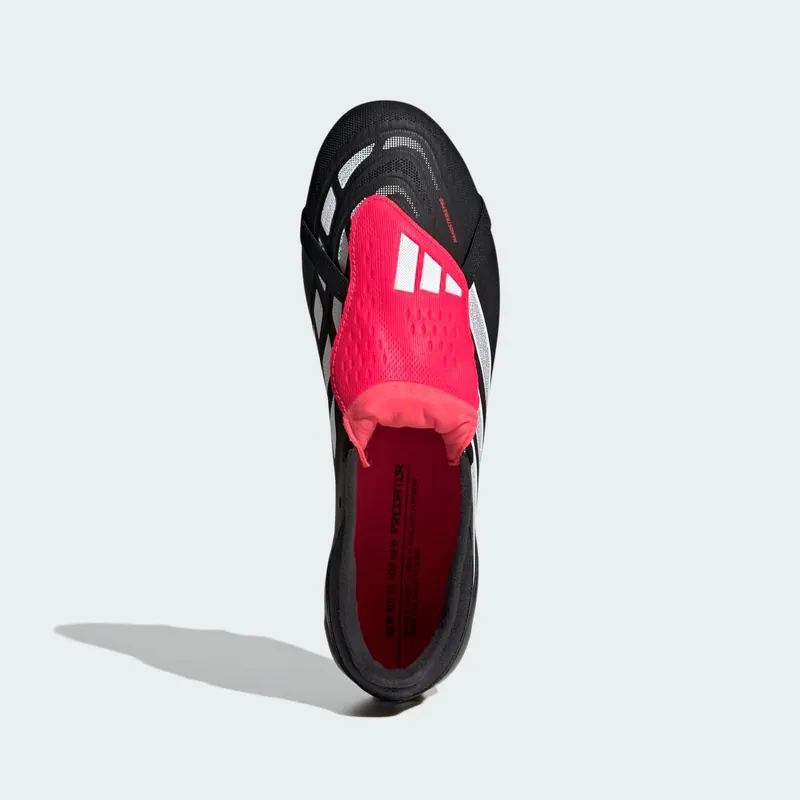 Adidas Predator Pro Fold-Over Tongue AG “Core Black Cloud White Lucid Red” | KI6297