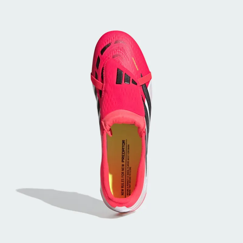 Adidas Predator Pro Fold-Over Tongue FG “Born for Goals Pack” “Lucid Red / Core Black / Cloud White” | JS0950