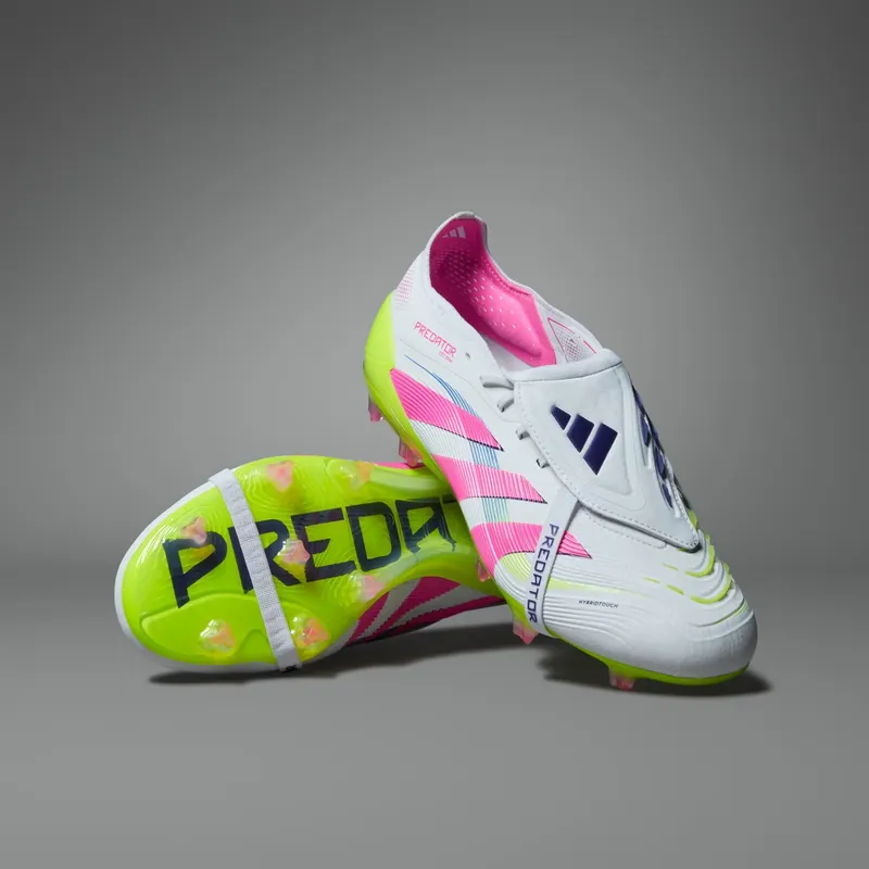 Adidas Predator Elite Foldover Tongue FG “Celestial Victory Pack White” “Cloud White / Lucid Pink / Lucid Lemon” | ID8967