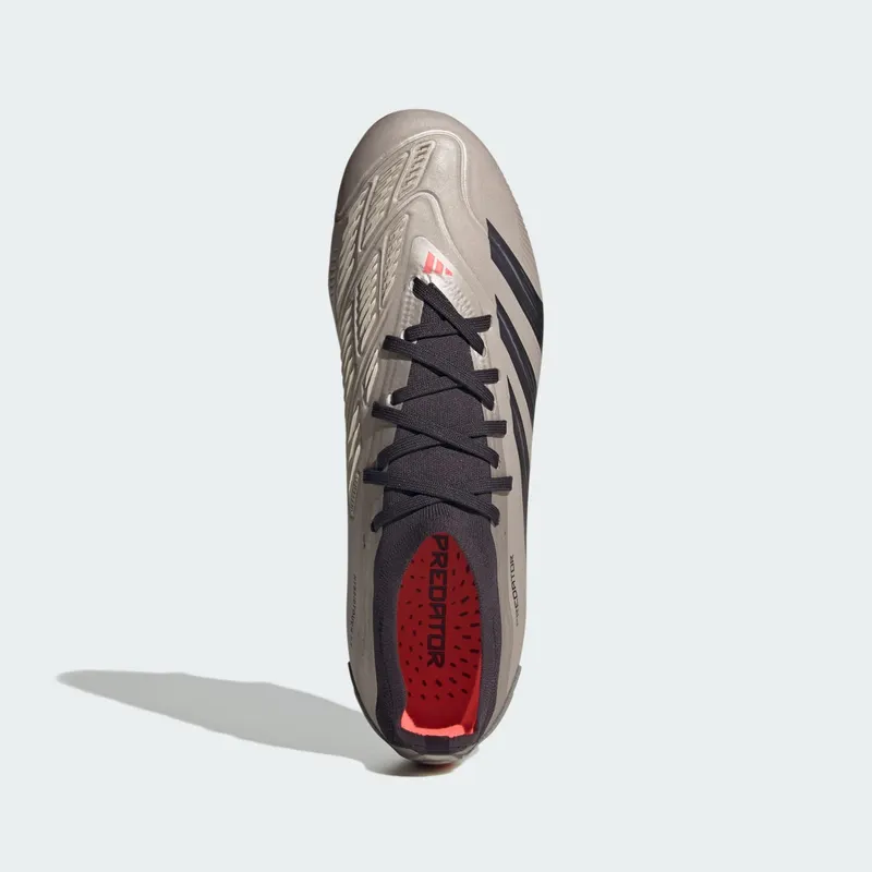Adidas Predator Pro FG “Vivid Horizon” “Platinum Metallic / Aurora Black / Turbo” | IF6327