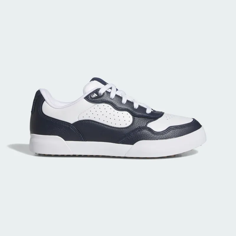 adidas Retrocross 25 Spikeless Golf Cloud White Collegiate Navy Gum | IH3399