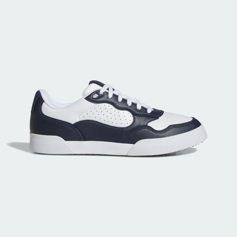 adidas Retrocross 25 Spikeless Golf Cloud White Collegiate Navy Gum | IH9977