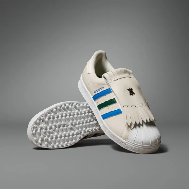 adidas Superstar Spikeless Rolling Links “Chalk White / Collegiate Green / Blue Bird” | IH2500