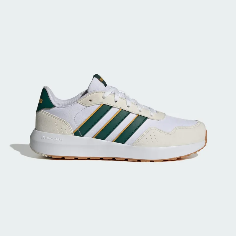 adidas Run 60s Cloud White Collegiate Green Collegiate Gold | IE6442