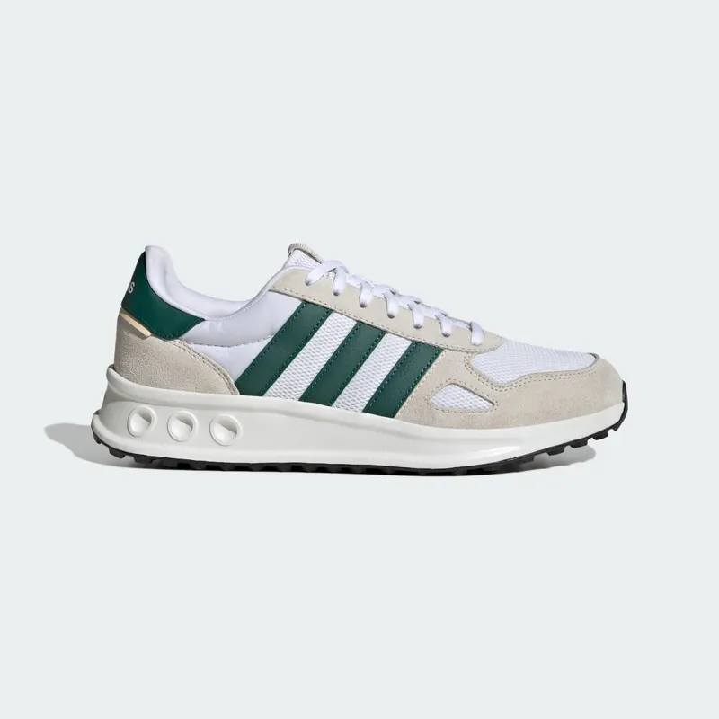 adidas Run 84 White Collegiate Green “Cloud White / Collegiate Green / Alumina” | JR8713