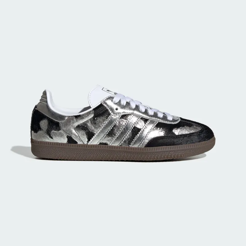 Adidas Samba OG Ponyhaar Silver Metallic “Core Black / Silver Metallic / Cloud White” | KJ2313