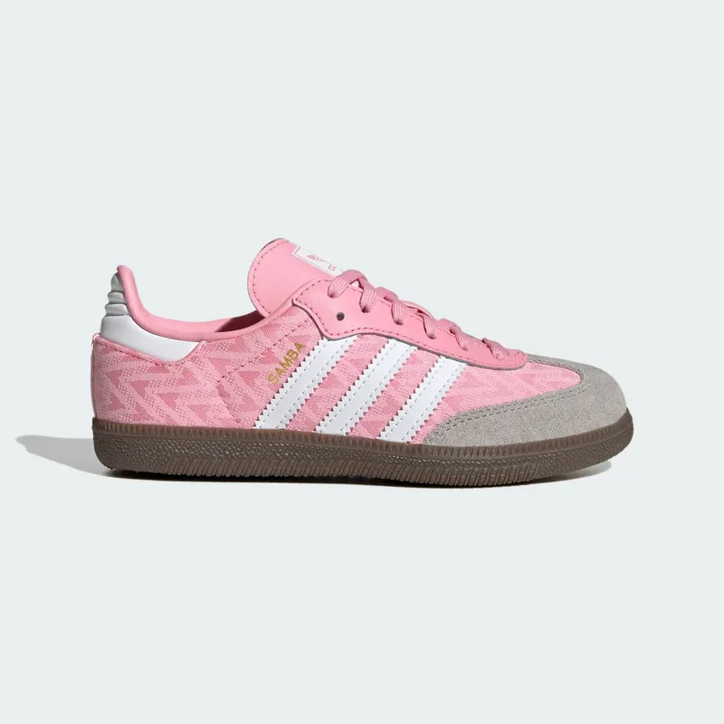 Adidas Samba OG PS “Light Pink White Gum” “Light Pink / Cloud White / Gum” | JP9513