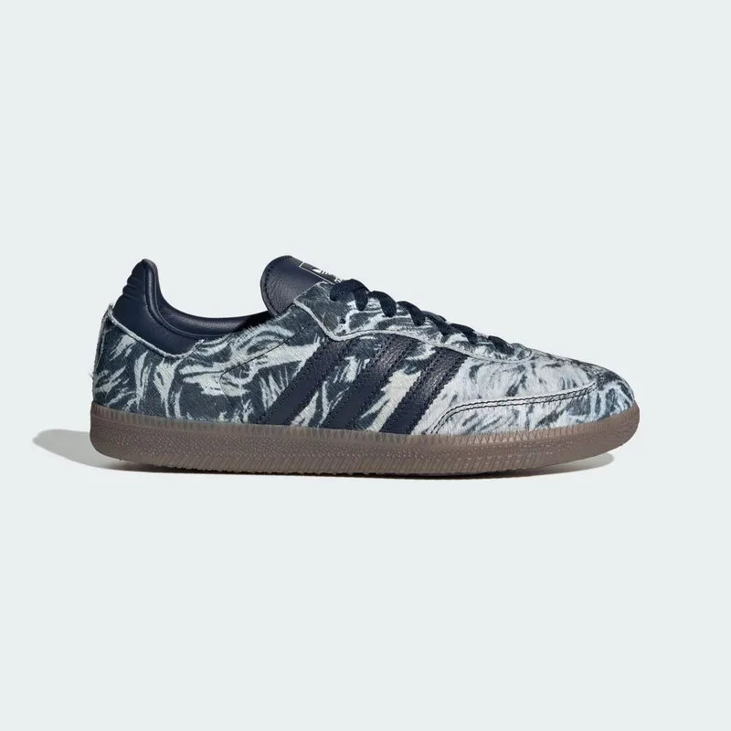 Adidas Samba OG “Pony Hair Night Indigo Off White” “Night Indigo / Night Indigo / Off White” | IH9023