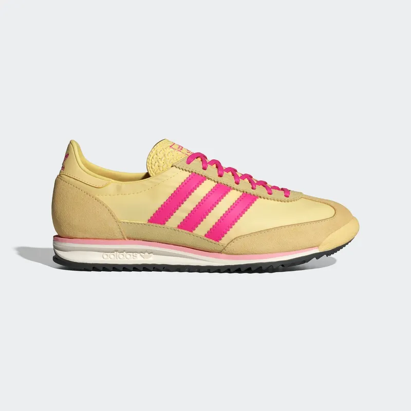 adidas SL 72 OG Almost Yellow Core Black Shock Pink | JQ6416