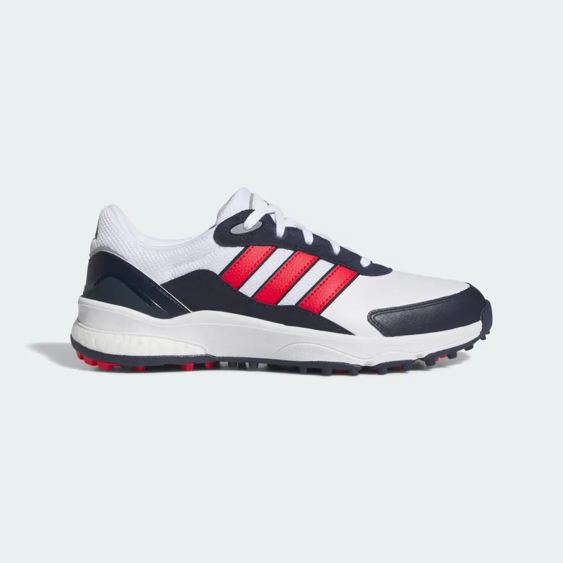 adidas SW5540 Spikeless Golf Cloud White Pure Ruby Collegiate Navy | JH6269