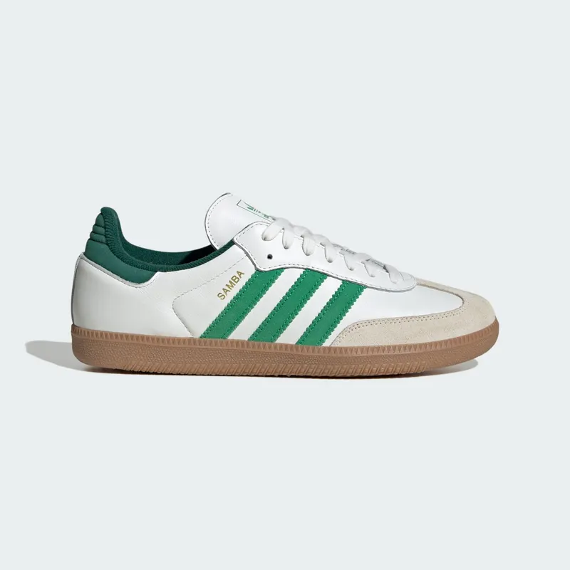 Adidas Samba OG “Core White Green” “Core White / Green / Collegiate Green” | JI3202