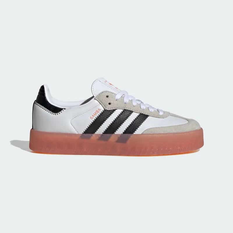 Adidas Sambae “White Black Semi Coral” “Cloud White / Core Black / Semi Coral” | JI3072