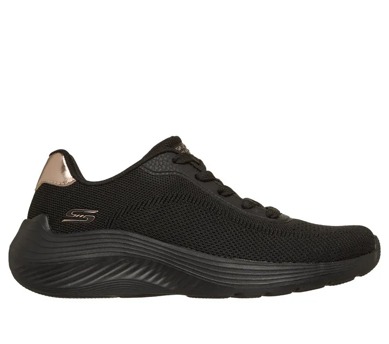 Skechers BOBS Sport Squad Waves – Current Look Sneaker Zwart | 117679_BBK