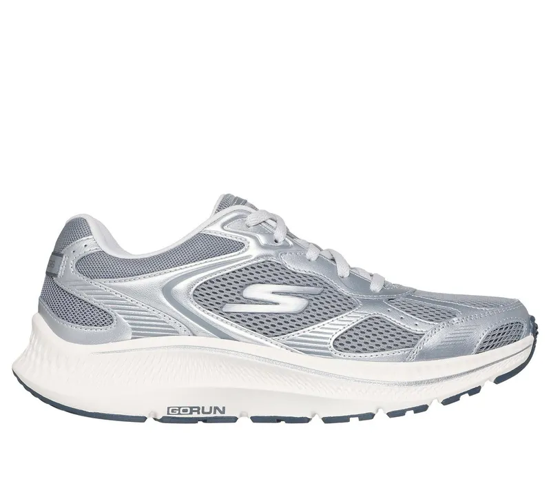 Skechers GO RUN Consistent 2.0 – Volt Sneaker Grijs/Zilver | 128633_GYSL