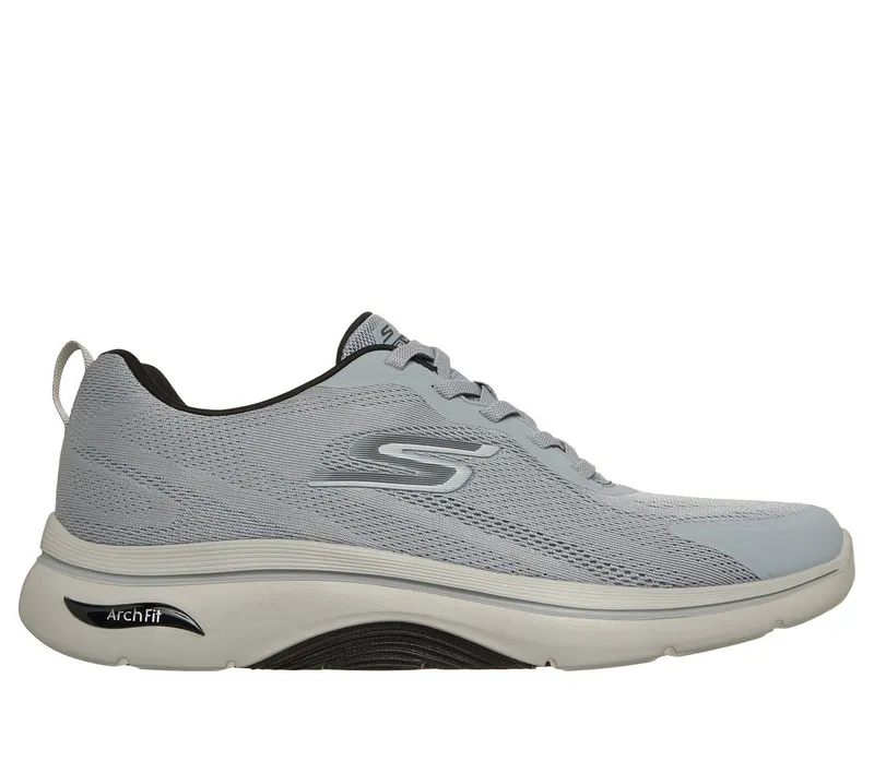 Skechers GO WALK Arch Fit 2.0 – Levy Sneaker Grijs/Zwart | 216816_GYBK