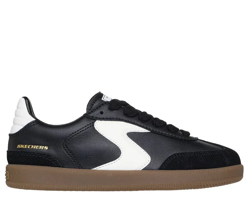 Skechers Hotshot – Junior Varsity Sneaker Zwart/Wit | 418005L_BKW