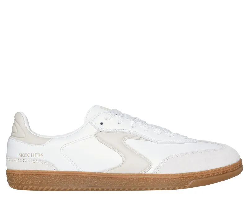 Skechers Hotshot – Kickoff Sneaker Wit/Natuurlijk | 185232_WNT