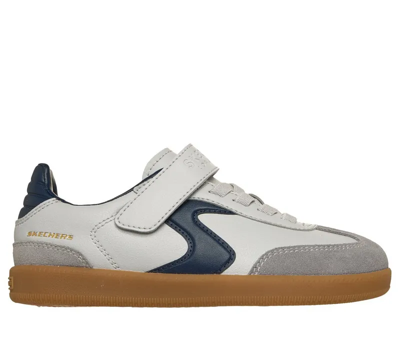 Skechers Hotshot – Varsity Team Sneaker Grijs/Marine | 418006L_GYNV