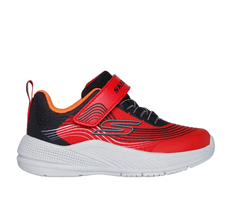 Skechers Microspec Advance Sneaker Rood/Zwart | 403926N_RDBK