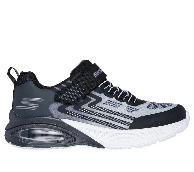 Skechers Microspec Max Advance Sneaker Zwart/Houtskool | 403934L_BKCC
