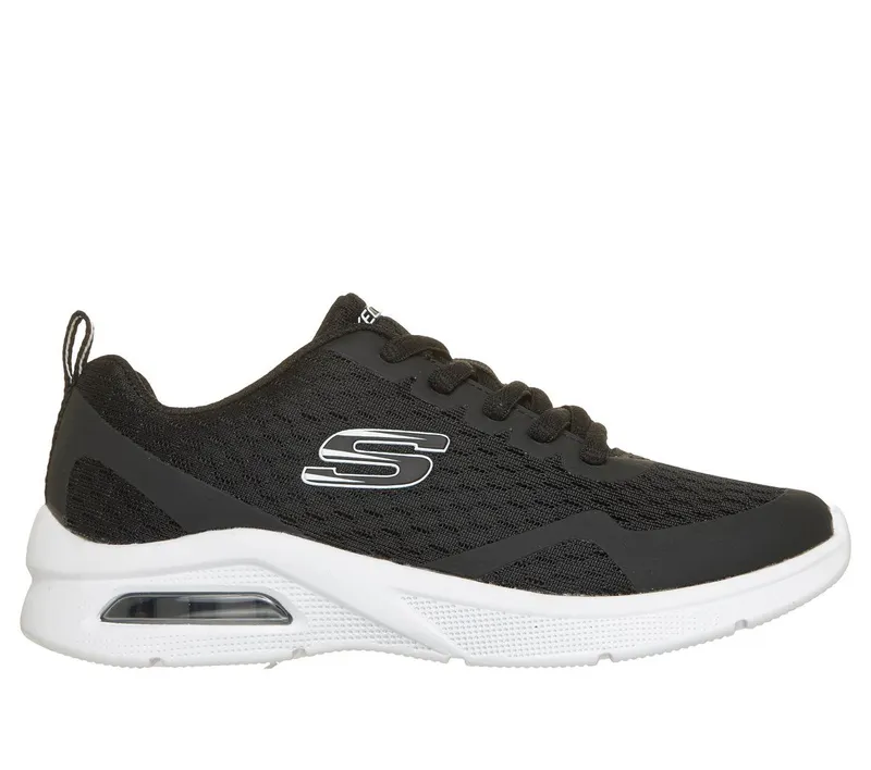 Skechers Microspec Max Sneaker Zwart | 403774L_BLK