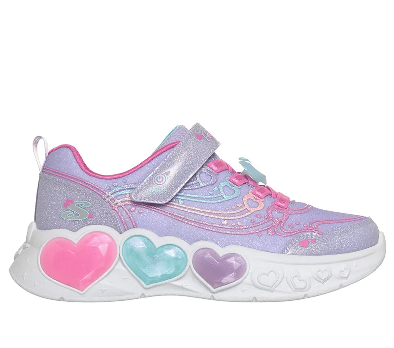 Skechers S-Lights: Enchanted Heart Lights Sneaker Lavendel | 303266C_LVMT