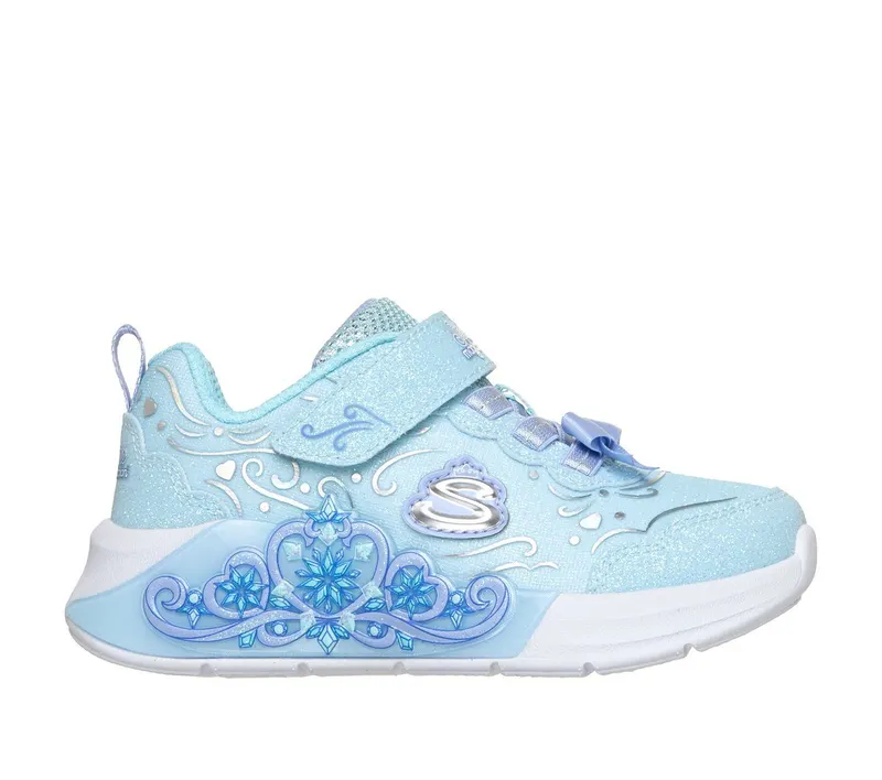 Skechers S-Lights: Lil Princess Steps Sneaker Licht Blauw | 303733C_LTBL
