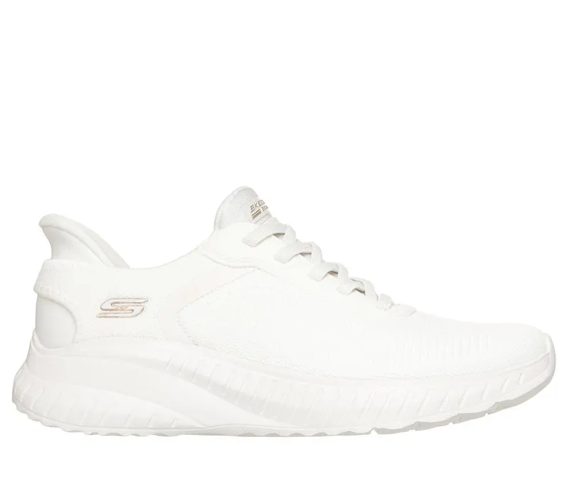 Skechers Slip-ins: BOBS Sport Squad Chaos Sneaker Gebroken Wit | 117497_OFWT