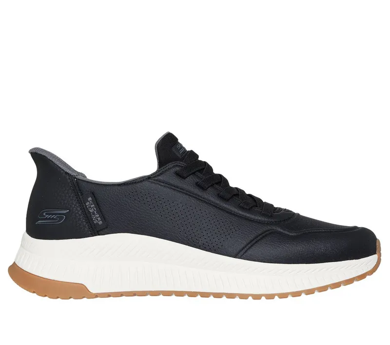 Skechers Slip-ins: BOBS Squad 4 – Direct Step Sneaker Zwart | 118424_BLK