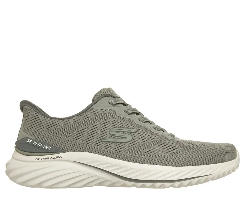 Skechers Slip-ins: Bounder 3.0 – Reocurrence Sneaker Olijf | 233459_OLV