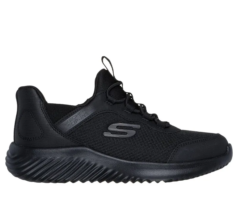 Skechers Slip-ins: Bounder – Brisk-Burst Sneaker Zwart | 403822L_BBK