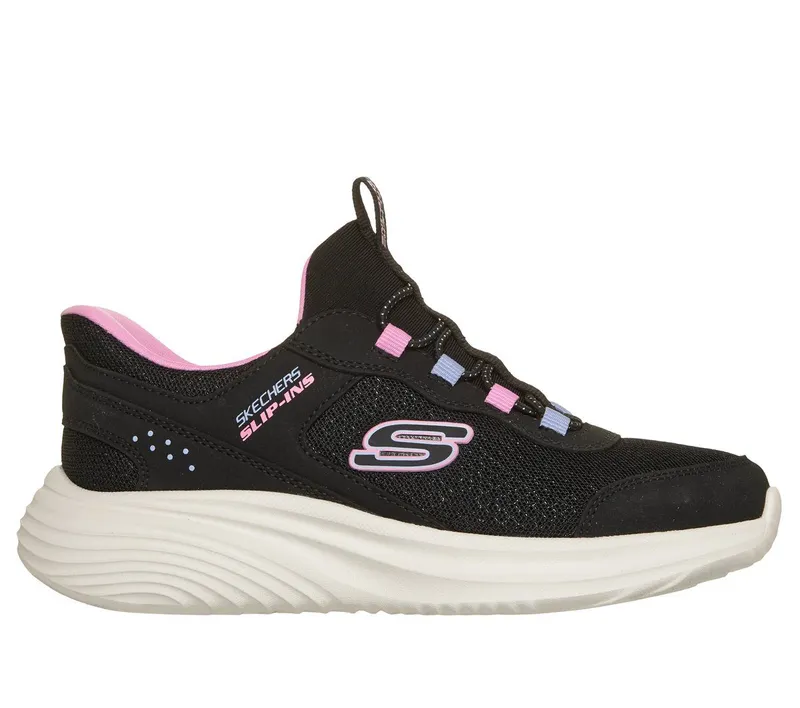 Skechers Slip-ins: Bounder Pro Sneaker Zwart | 303690L_BLK