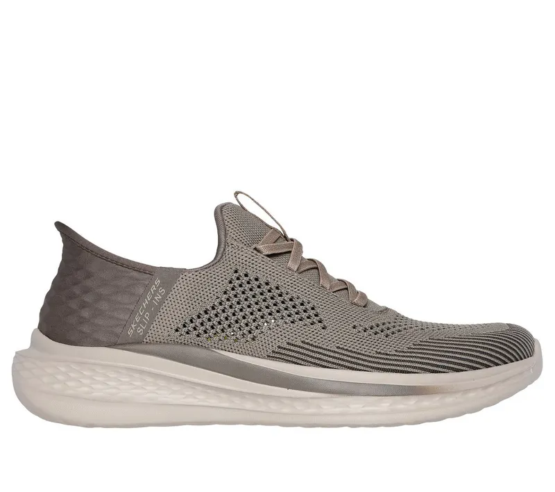 Skechers Slip-ins RF: Slade – Quinto Sneaker Kaki | 210810_KHK