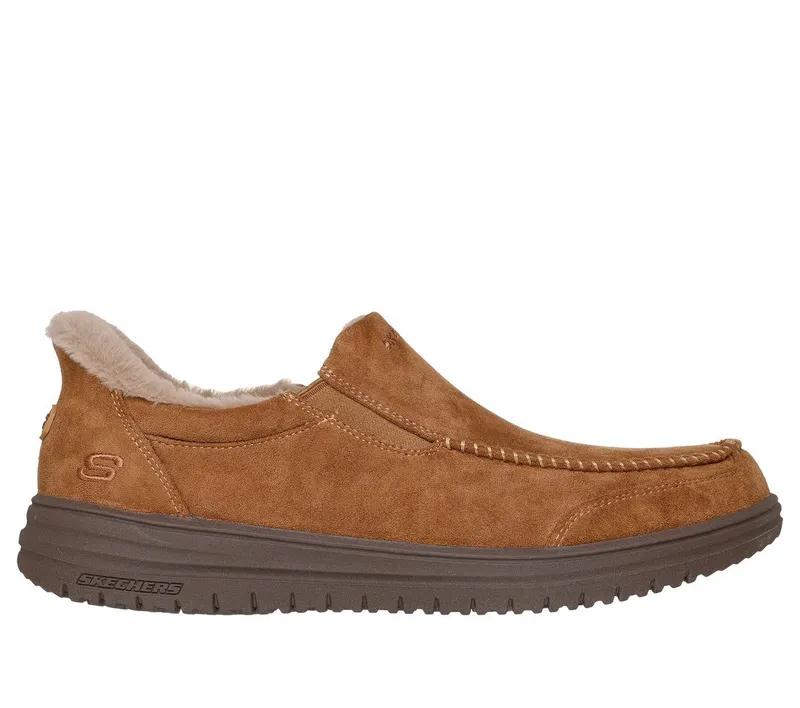 Skechers Slip-ins Relaxed Fit: Murette – Scofield slipper CM Kastanje | 205606_CSNT