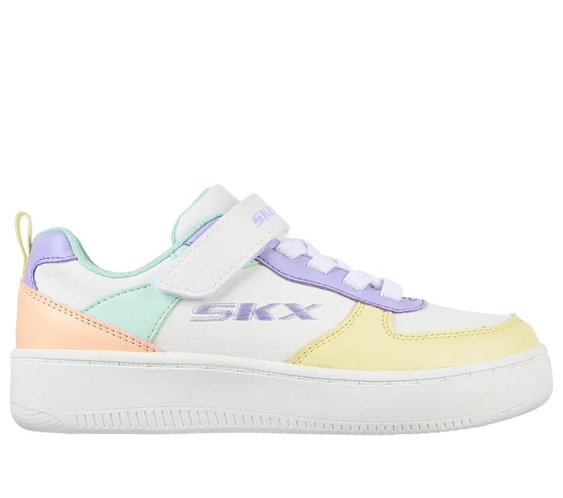 Skechers Sport Court 92 Sneaker Wit | 310156L_WMLT