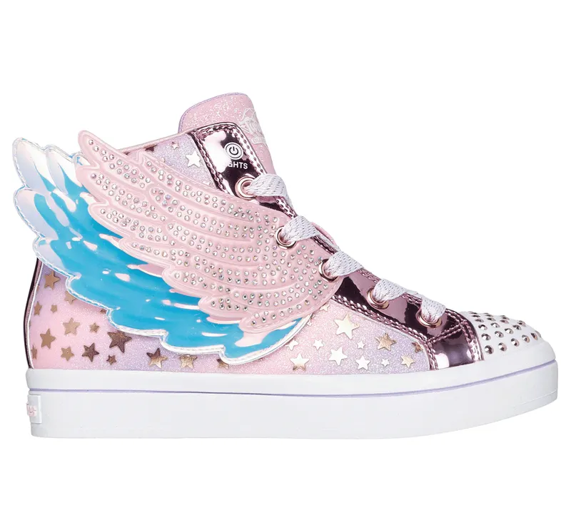 Skechers Twinkle Toes: Twi-Lites 2.0 – Dreamy Wings Sneaker Licht Roze | 314392L_LPMT
